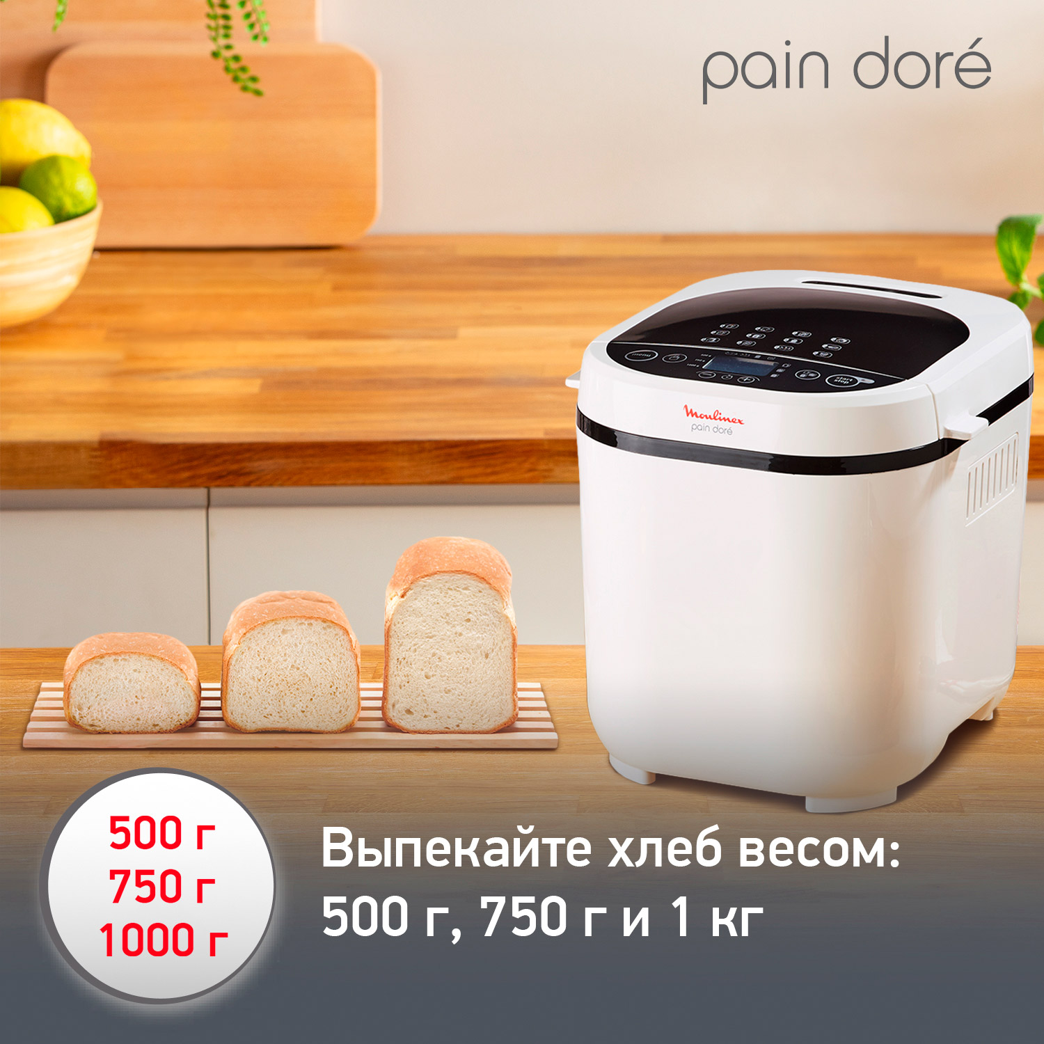 Хлебопечка Moulinex OW 210 Fast&Delicious - Дисконт.Москва